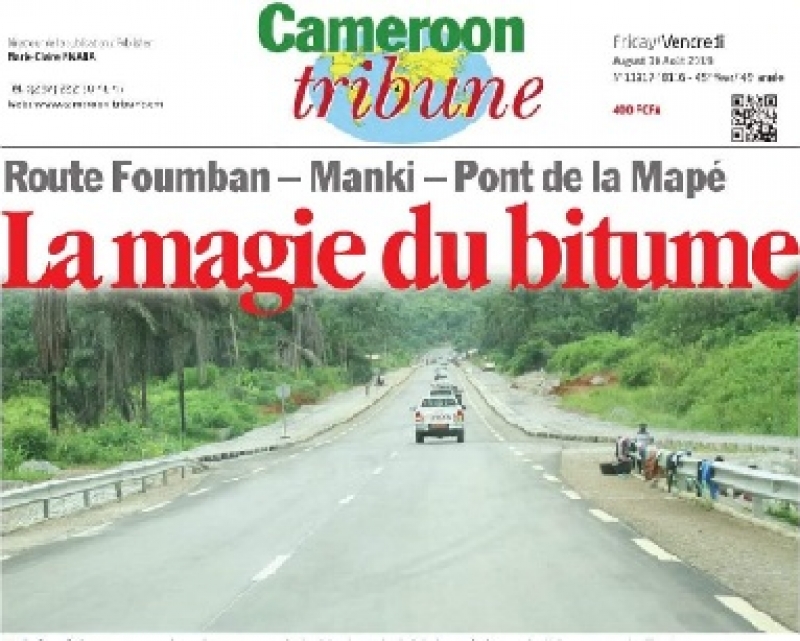 CameroonInfo.Net Cameroun  Développement Une route relie désormais