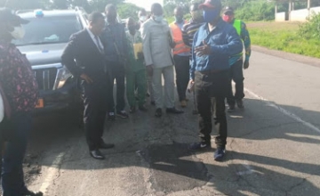 Cameroon Info Net Cameroun Travaux Routiers Le Ministre Des