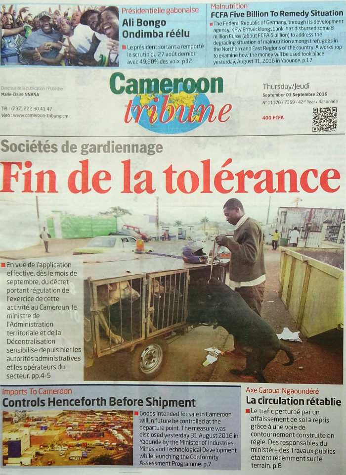 Cameroon Info Net Cameroun Kiosque Quelques Titres De Ce Jeudi Er