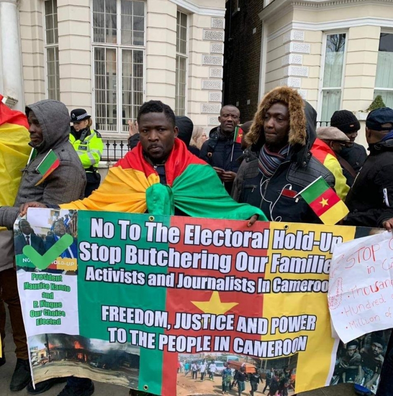 Cameroon Info Net Cameroun Manifestations contre le Régime Biya