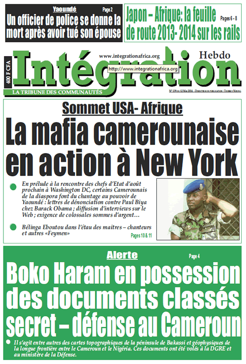 Cameroon Info Net Cameroun Kiosque Quelques Titres De Ce Mardi Mai