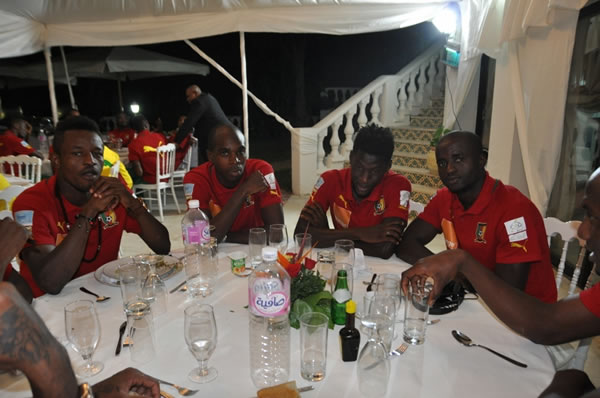 Cameroon Info Net Cameroun Photos Les Lions Indomptables Sont