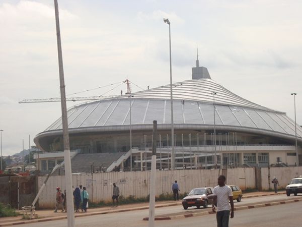 Cameroon Infonet Le Président Paul Biya Inaugure Le Palais Des Sports De Yaoundé Ce Matin 0584